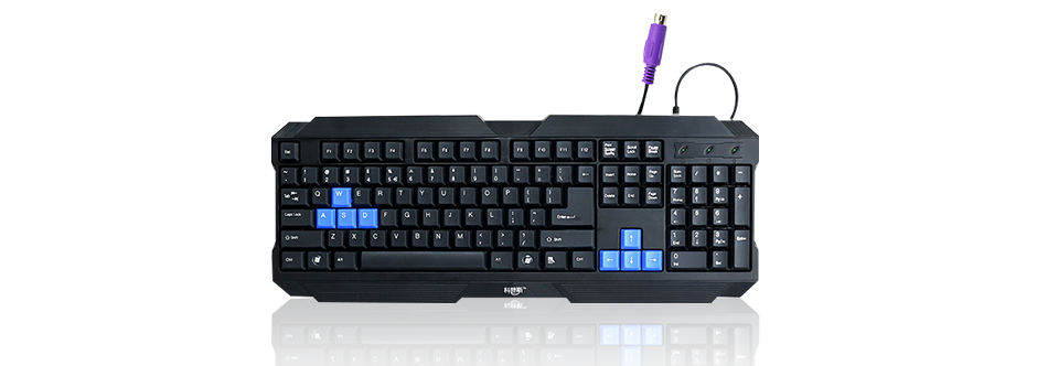 支持PS2键盘的输入