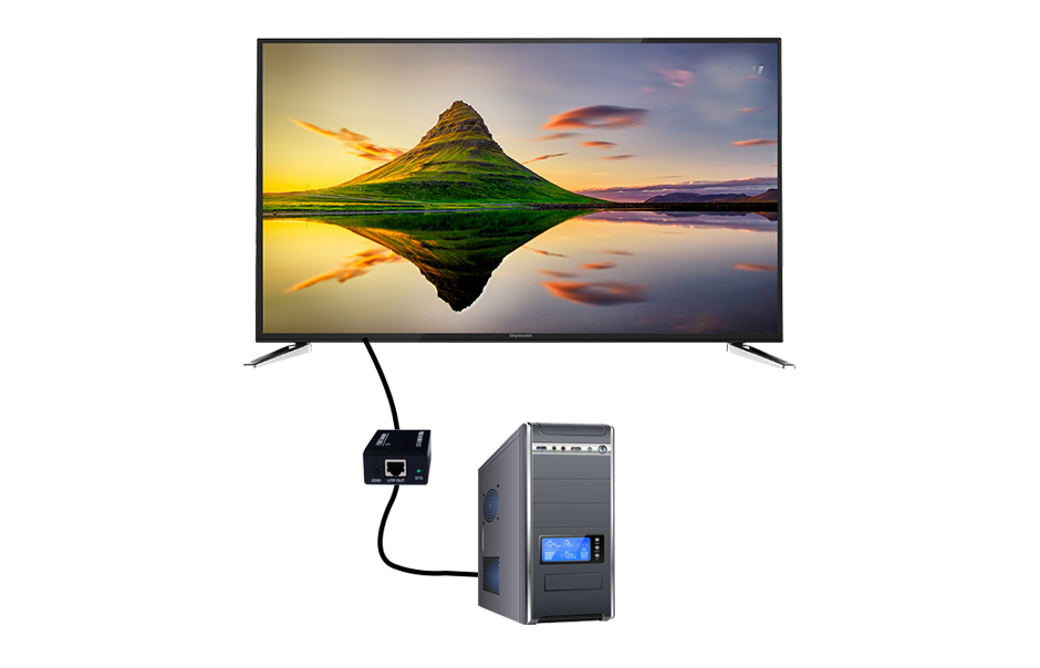 远距离测试 图像不失真