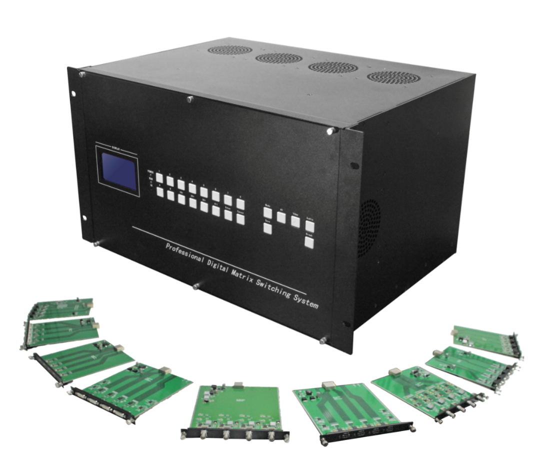 数字高清HDMI/DVI/SDI/IP多信号视频混合矩阵主机 数字高清HDMI/DVI/SDI/IP多信号视频混合矩阵主机