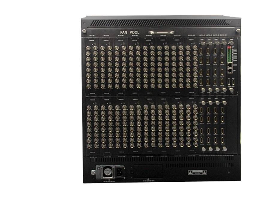 HD-AHD CVI TVI同轴高速数据高清数字视频矩阵主机