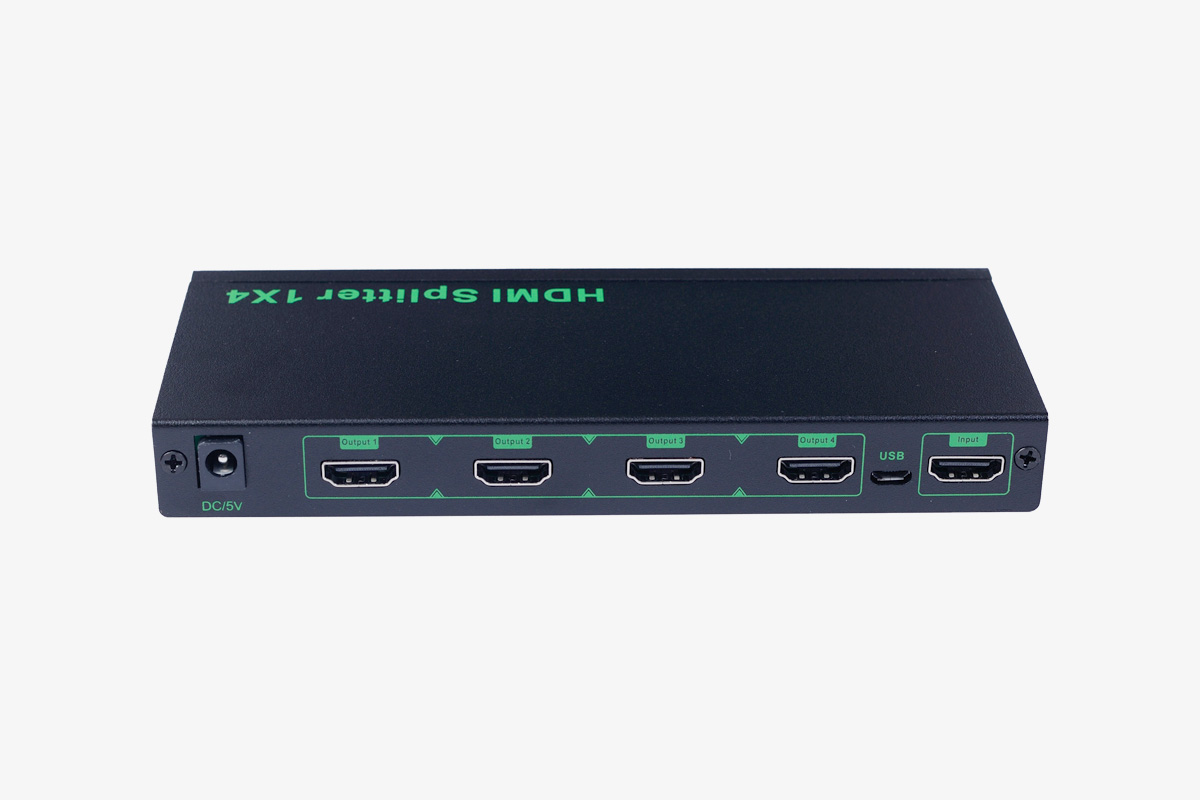 HDMI1进4出分配器