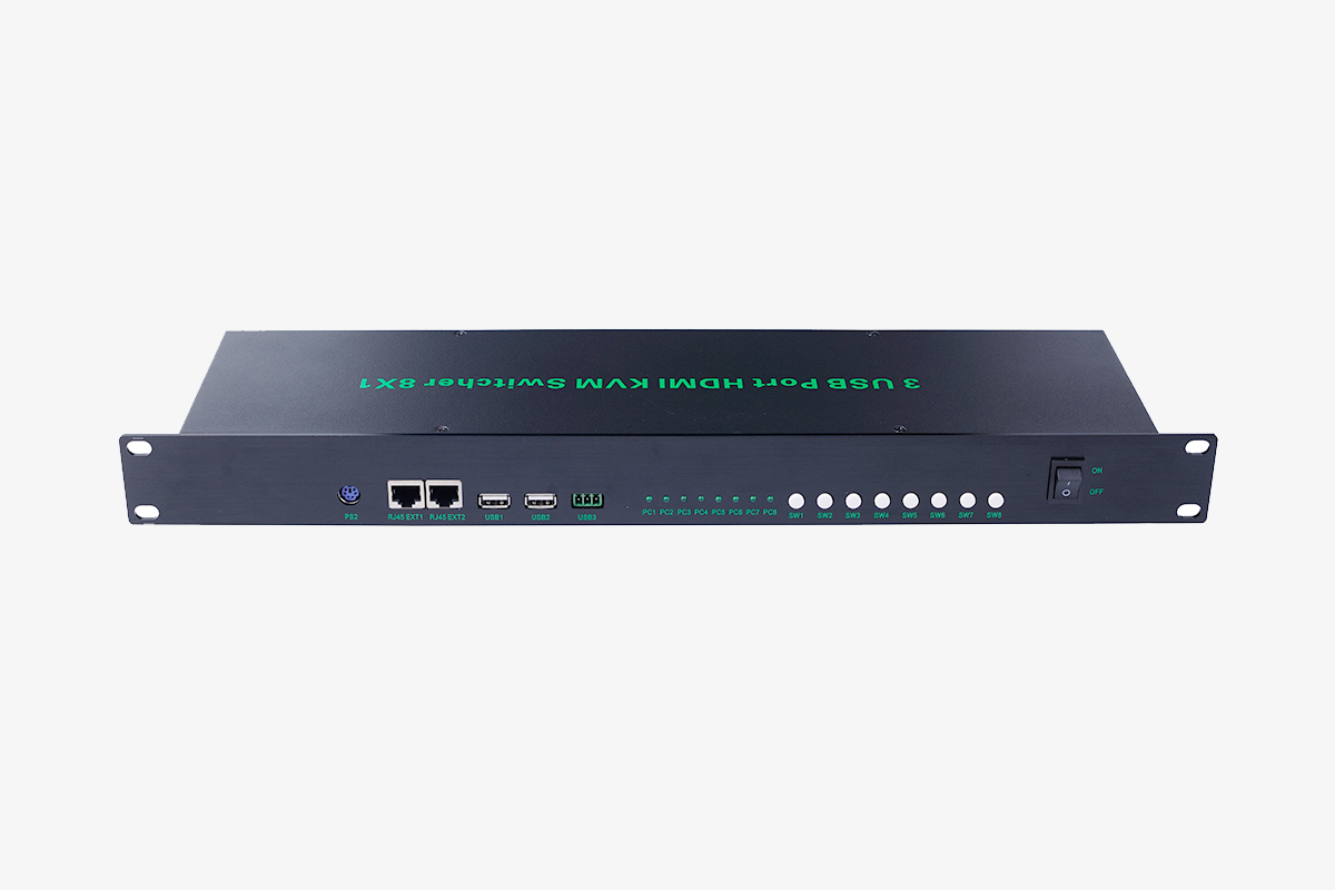 HDMI KVM 八进一出切换器