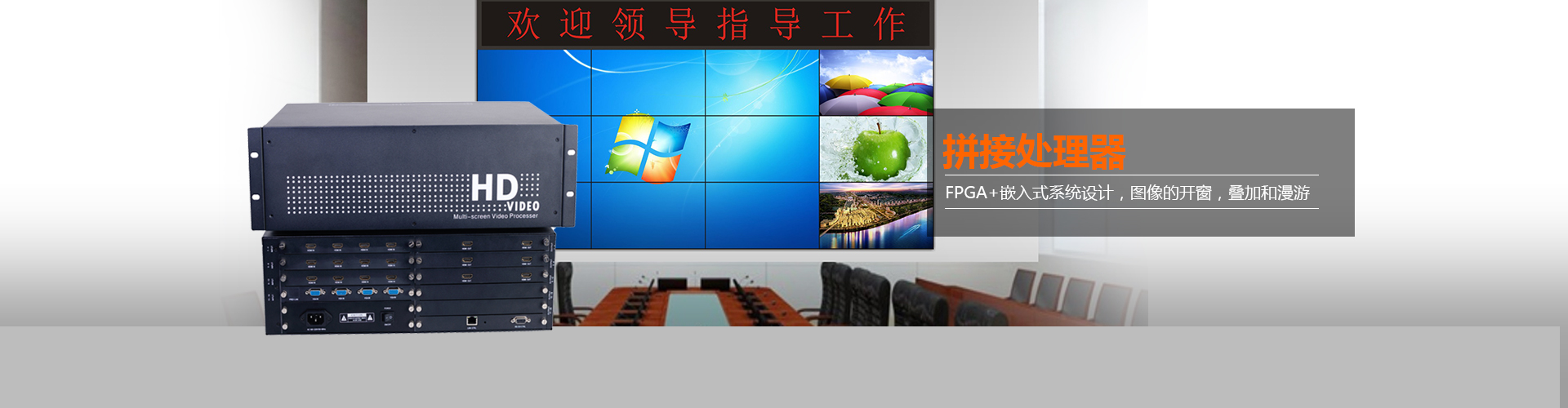 外置视频拼接处理器