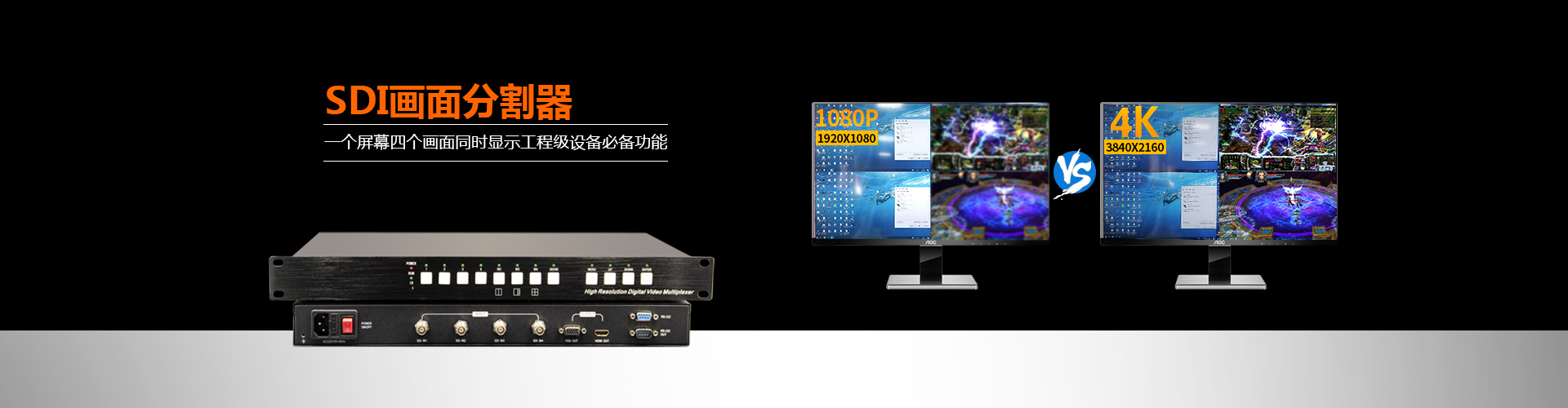 工业级SDI画面分割器