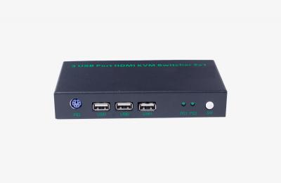 HDMI  KVM二进一出切换器